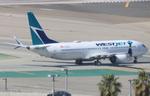 C-GRAX @ KLAX - WJA 737-8 zx lax-ywg - by FloridaMetal