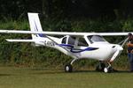 G-KHDW @ EGHP - LAA fly in, Popham - by Chris Hall