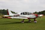 G-SLNG @ EGHP - LAA fly in, Popham - by Chris Hall