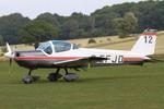 G-EFJD @ EGHP - LAA fly in, Popham - by Chris Hall