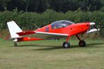 G-SLZT @ EGHP - LAA fly in, Popham - by Chris Hall