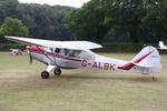 G-ALBK @ EGHP - LAA fly in, Popham - by Chris Hall