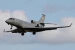 273 @ LMML - Hellenic Air Force Dassault Falcon 7X reg 273 landing on RW31 at Malta. - by raymond