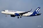 SX-NET @ EBBR - Landing at Brussels Airport. - by Jef Pets