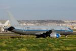 85100 @ LMML - Sukhoi SuperJet 100 reg 85100 Kazakhstan Border Guard - by raymond