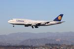 D-ABYM @ KLAX - DLH 748 zx fra, eddf-lax - by FloridaMetal