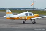 G-BAKW @ EGBE - Project Propeller fly in, Coventry - by Chris Hall