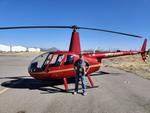 N744WG @ KRYN - Flying Volare's R44II at KRYN on a cool 66F day! - by gavron