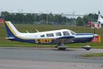 G-BEZP @ EGBE - Project Propeller fly in, Coventry - by Chris Hall