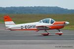 D-EGHW @ EGBE - Project Propeller fly in, Coventry - by Chris Hall