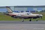 N616CM @ EGBE - Project Propeller fly in, Coventry - by Chris Hall