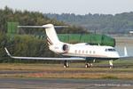 N922CB @ EGLF - Farnborough - by Chris Hall