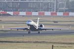N711LS @ EGLF - Farnborough - by Chris Hall