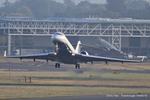 N711LS @ EGLF - Farnborough - by Chris Hall
