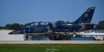 N939TS @ KOSH - University of Michigan fan - by topgunphotography
