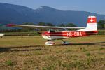 HB-CBA @ LSZG - View from the left back at Grenchen - by sparrow9