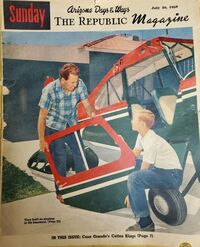 N4369E - Restoration in 1958 - by Magazine (Wade lloyd)