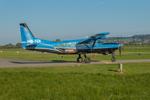 HB-TDI @ LSZG - Holding-position runway 06 - by sparrow9