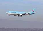HL7638 @ KLAX - KAL 748 zx icn, rksi-lax - by FloridaMetal
