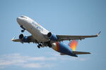 N256NV @ KSRQ - Allegiant Flight 1390 departs Runway 32 at Sarasota-Bradenton International Airport enroute to Cincinnati-Northern Kentucky International Airport