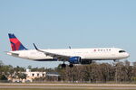 N540DE @ KRSW - Delta Flight 2474 arrives on Runway 6 at Southwest Florida International Airport following fight from Boston-Logan International Airport