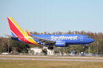 N922WN @ KRSW - Southwest Flight 6575 arrives on Runway 6 at Southwest Florida International Airport following flight from Minneapolis-St Paul International Airport - by Suncoast Spotter