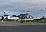 G-NGLZ @ EGTF - Bell 206B Jet Ranger III at Fairoaks. Ex N206EE  - by moxy