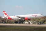 C-FYXF @ KRSW - Rouge Flight 1662 arrives on Runway 6 at Southwest Florida International Airport following flight from Toronto-Pearson International Airport - by Suncoast Spotter