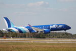N3241J @ KRSW - JetBlue Flight 265 arrives on Runway 6 at Southwest Florida International Airport following flight from Boston-Logan International Airport
