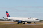 N585DN @ KRSW - Delta Flight 2474 taxis at Southwest Florida International Airport prior to flight to Boston-Logan International Airport - by Suncoast Spotter