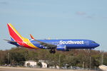 N8825Q @ KRSW - Southwest Flight 2516 arrives on Runway 6 at Southwest Florida International Airport following flight from St Louis-Lambert International Airport - by Suncoast Spotter