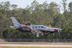 N742DR @ KRSW - TBM 742DR arrives on Runway 24 at Southwest Florida International Airport  following flight from Boerne Stage Airport - by Suncoast Spotter