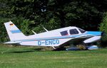 D-ENCO @ EDLX - Piper PA-28-140 Cherokee D at Wesel-Römerwardt airfield - by Ingo Warnecke
