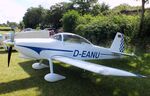 D-EANU @ EDLX - Vans RV-8 at the 2024 OUV-Meeting at Wesel-Römerwardt airfield - by Ingo Warnecke