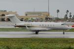 SP-ZSZ @ LMML - Bombardier Challenger 300 SP-ZSZ Jet Story. - by raymond