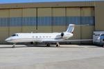N101MX @ LMML - Gulfstream G-V N101MX Prime Jet - by raymond