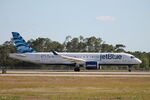 N3185J @ KRSW - JetBlue Flight 366 departs Runway 24 at Southwest Florida International Airport enroute to Boston-Logan International Airport