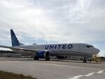 N67350 @ KRSW - United Boeing 737 Max parked at Southwest Florida International Airport - by Suncoast Spotter