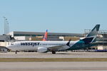 C-GFVX @ KRSW - WestJet Flight 1236 taxis to gate at Southwest Florida International Airport following flight from Toronto International Airport