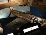 44-74939 - United States Army Air Force P-51 Mustang on display at the National Air and Space Museum in Washington DC.