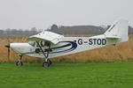 G-STOD @ X4NC - North Coates Brass Monkey fly in 05/01/19 - by Chris Hall