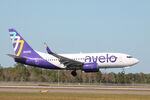 N707VL @ KRSW - Avelo Flight 357 arrives on Runway 6 at Southwest Florida International Airport following flight from Tweed New Haven Airport - by Suncoast Spotter