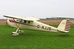 G-AJJS @ X4NC - North Coates Brass Monkey fly in 05/01/19 - by Chris Hall