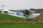 G-CCJU @ X4NC - North Coates Brass Monkey fly in 05/01/19 - by Chris Hall