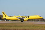 N662NK @ KRSW - Spirit Flight 487 arrives on Runway 6 at Southwest Florida International Airport following flight from Chicago -O’Hare International Airport - by Suncoast Spotter