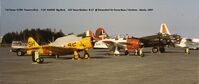 N7RK @ EDF - N7RK Tweety, N104SF T-28, CAF Texas Raiders B-17, @ Elmendorf AFB - by Dolores Noyes