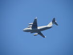 95-0105 @ KSRQ - US Air Force C-17 Globemaster II from 437th Airlift Wing at Joint Base Charleston on approach to Sarasota-Bradenton International Airport in advance of a visit of President Obama - by Suncoast Spotter