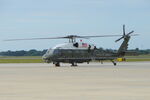 163266 @ KSRQ - A US Marine Corps VH-60N Whitehawk from Marine Helicopter Squadron One from Marine Corps Air Facility Quantico sits on the ramp at Rectrix Aviation at Sarasota-Bradenton International Airport in advance of a visit by President Obama - by Suncoast Spotter