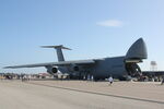 86-0014 @ KMCF - C-5 Galaxy of the 439th Airlift Wing at Westover Air Reserve Base on display at MacDill Air Fest 2011 - by Suncoast Spotter