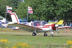 G-BYSI @ X4NC - North Coates summer fly in - by Chris Hall